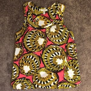 Funky print tank - size 10